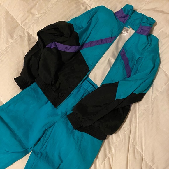 90s Windbreaker Set EuroSport Size Small - Picture 13 of 16